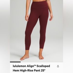 Lululemon Align Leggings 25” Sz 2